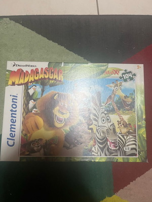 Madagascar puzzle like new, 104 pieces