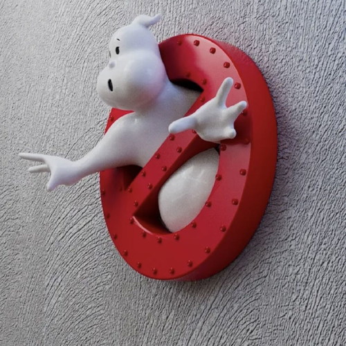 Ghostbusters 3D Wall Art New Handmade Decoration