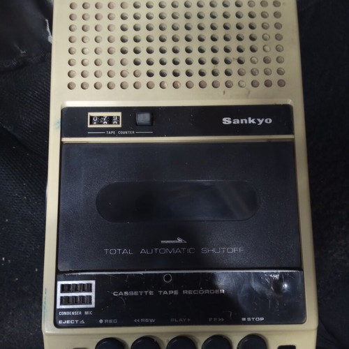 Vintage Sankyo ST 50M cassette player used