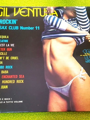 Gil Ventura Rockin' Sax Club Number 11 LP used, jazz
