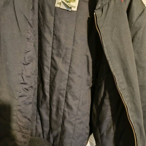 Bomber thick jacket Attrattivo like new, black, 100% cotton