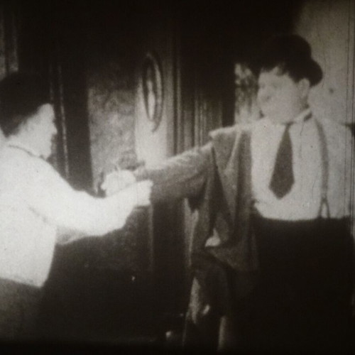 Standard 8mm film used "Dirty Work" 1933 comedy