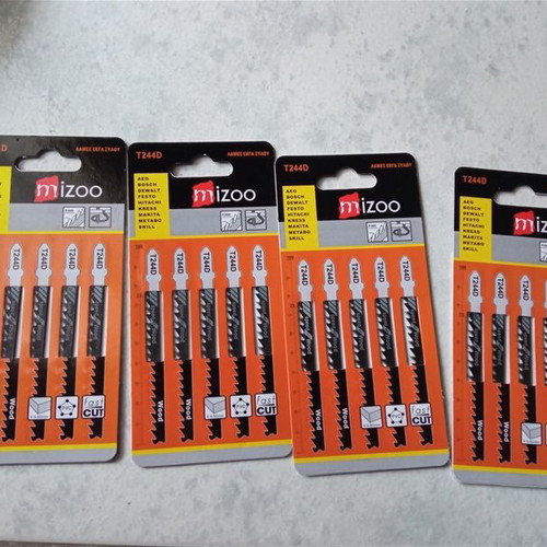 Sega T244D jigsaw blades new, pack of 5