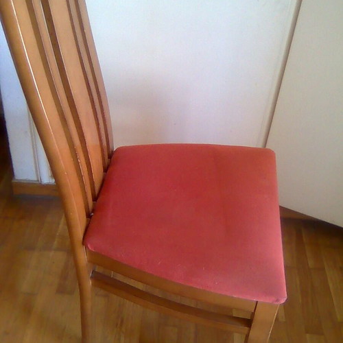 Wooden chair set of 2 used
