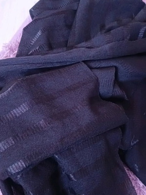 Black fabric new 2.50x1.20