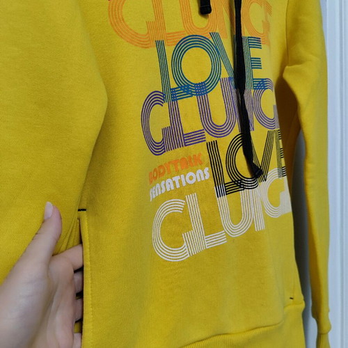 Bodytalk women's sweatshirt like new, yellow, size S