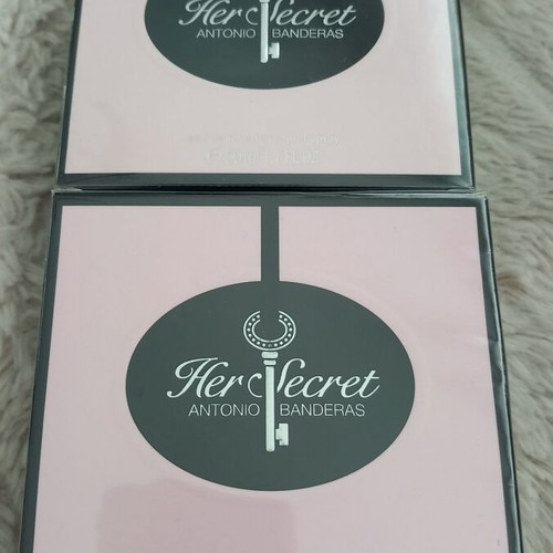 Her Secret Antonio Banderas Eau De Toilette 50ml new, 2 pcs
