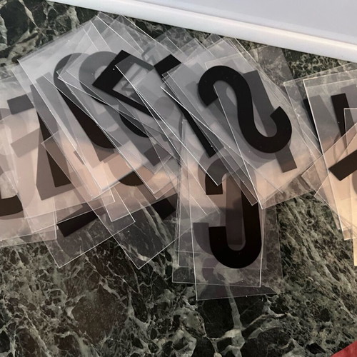 LED Lightbox with Letter Set like new, Custom Message Box