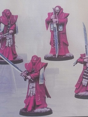 Miniatures Conquest 100 Kingdoms Sicari set like new