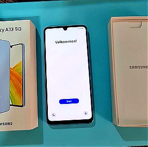 Samsung καινουργιο.A33 5G Dual SIM (6GB/128GB)  Blue καινούργιο.