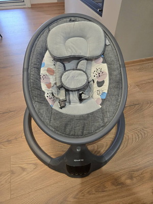 Cangaroo Electric Baby iSwing with Music Dark Grey like new