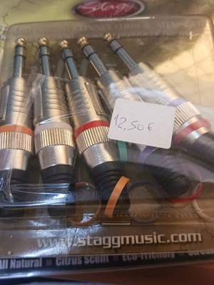 Connectors and adaptators Stagg καινούργιο