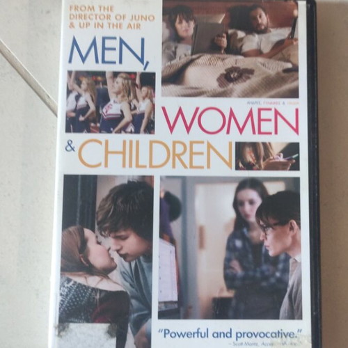 Men, Women and Children DVD used, foreign film, Adam Sandler, subtitles