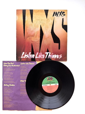 INXS Listen Like Thieves LP used, 1st US gatefold