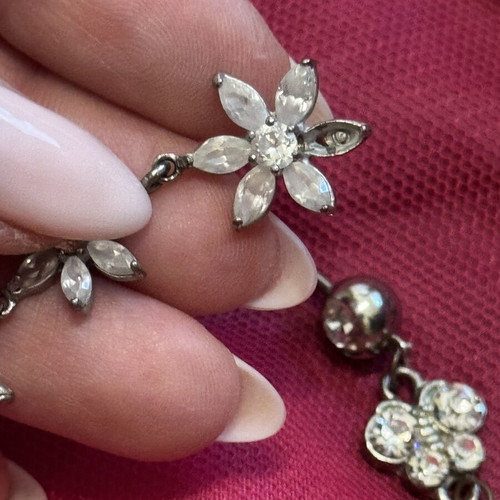 Navel Earrings set of 8 used with two types of fasteners