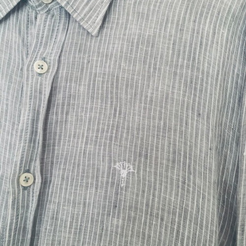 Joop! Linen shirt like new, gray, XL