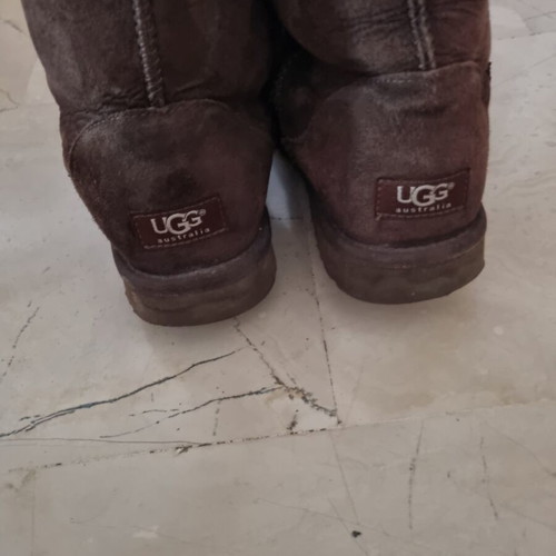 Ugg Australia leather boots brown used