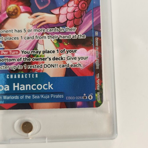 Boa Hancock EB03-026 One Piece TCG card like new