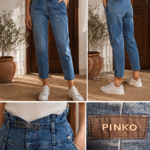 Pinko jeans like new, size S, blue