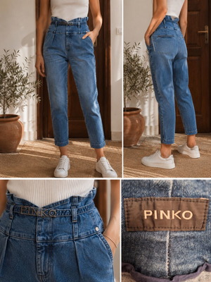 Pinko jeans like new, size S, blue