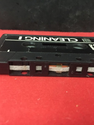 Cassette head cleaner used