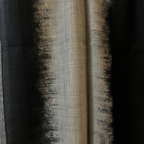 Azzaro scarf new gray and blue, 100% virgin wool