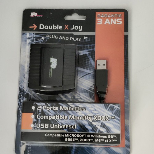 KOO Interactive Double X Joy Xbox to PC Adapter new