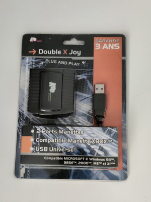 KOO Interactive Double X Joy Xbox to PC Adapter new