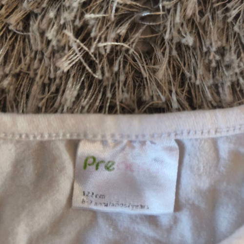 Prenatal gold-white children's dress size 6-7 years like new