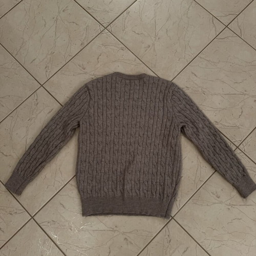 Polo Ralph Lauren Cable Knit Shirt gray like new, size S-M
