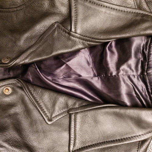 Newton leather vest like new, black, size M