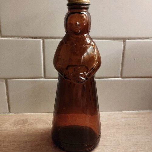 Vintage Mrs Butterworth's Original Syrup empty bottle used