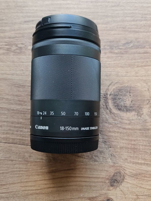 Canon EF-M 18-150mm f/3.5-6.3 IS STM lens like new