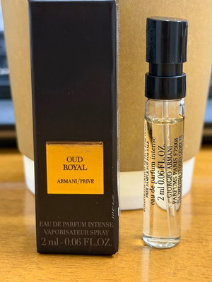 Armani Prive Oud Royal 2ml Eau de Parfum Intense δείγμα