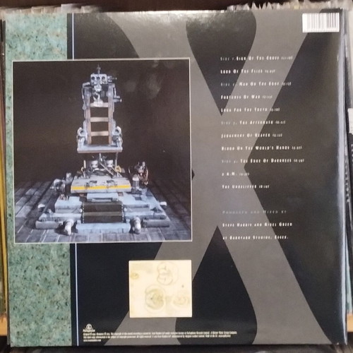 Iron Maiden The X Factor 2LP reissue 2017, like new, signed