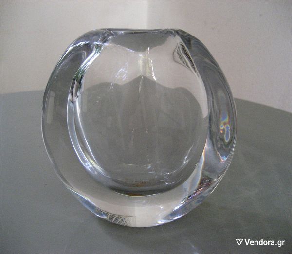  kristalino vazo Vicke Lindsrand -Kosta Boda 1980