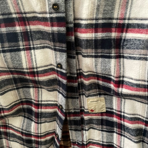 Dsquared2 hybrid shirt-jacket XXL made of 100% cotton, like new