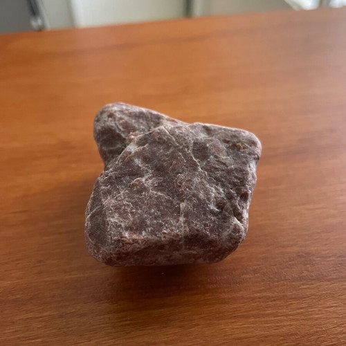 Red Jasper with Quartz Veins new, natural stone