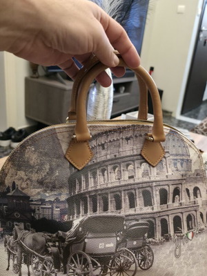Y Not? Milano London Print Tote Shopper Bag new