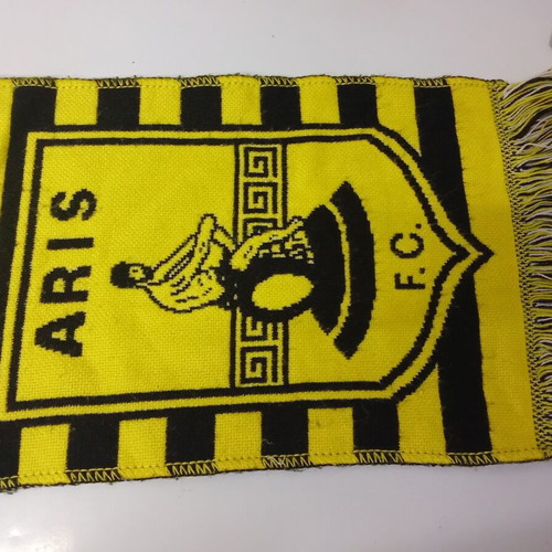 Official Aris Thessaloniki Football Scarf, collectible