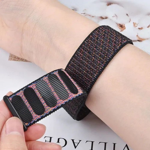 Textile Watch Straps with Velcro for Samsung Huawei Amazfit Garmin new