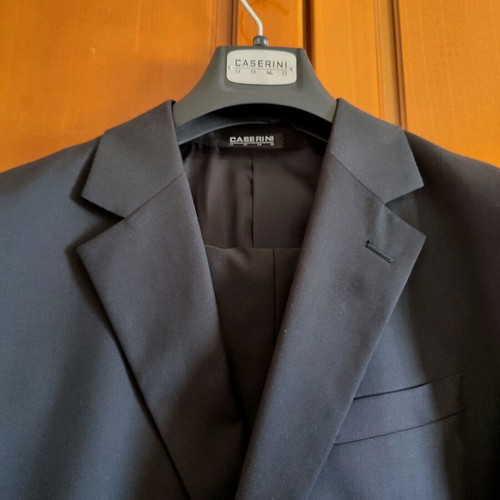 Mens Suit Wedding Wear Black Italian New