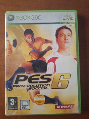 Xbox 360 Pro Evolution Soccer 6 used, sports game