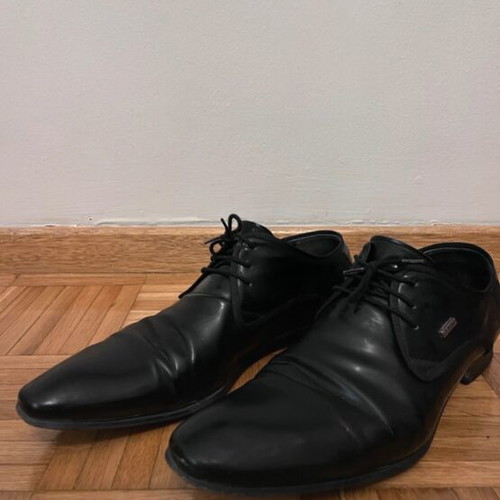 Gianna Kazakou men's shoes size 45, like new black oxfords