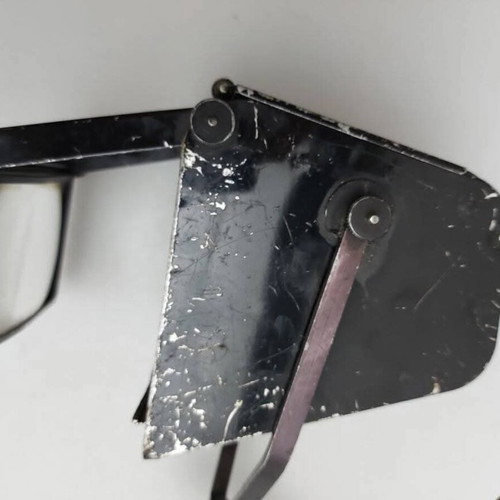 Old industrial lamp from printing machine A1786