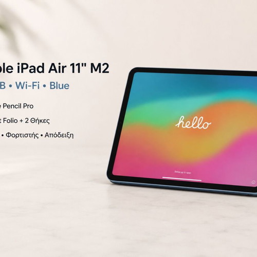 Apple iPad Air 11" M2 (2024) 128GB Wi-Fi with Apple Pencil Pro and accessories