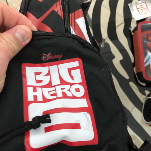 Big Hero Six school set of 3 (backpack, pencil case, barrel) new