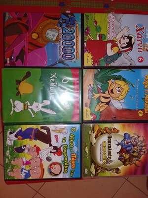 Children's DVDs like new, pack of 11, dubbed