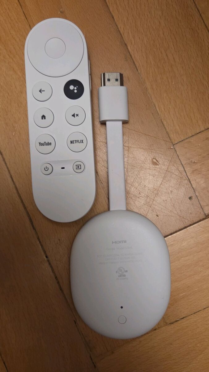 Google Chromecast HD like new with… - € 58,00 - Vendora.cy