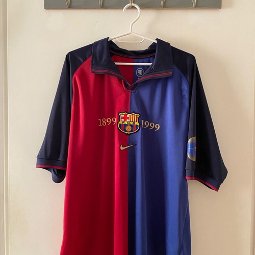 Barcelona 1999 jersey like new, size M